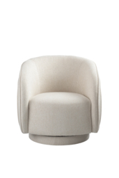 Orla Swivel Chair - Carrara