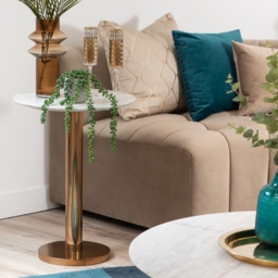 Parker Brass Side Table - thumbnail 2