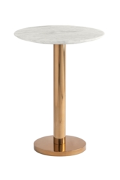 Parker Brass Side Table - thumbnail 1