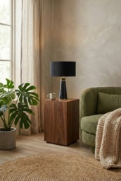 "Valencia Table Light Black/Brass " - thumbnail 2