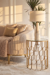 "Pino Brass Side Table " - thumbnail 2