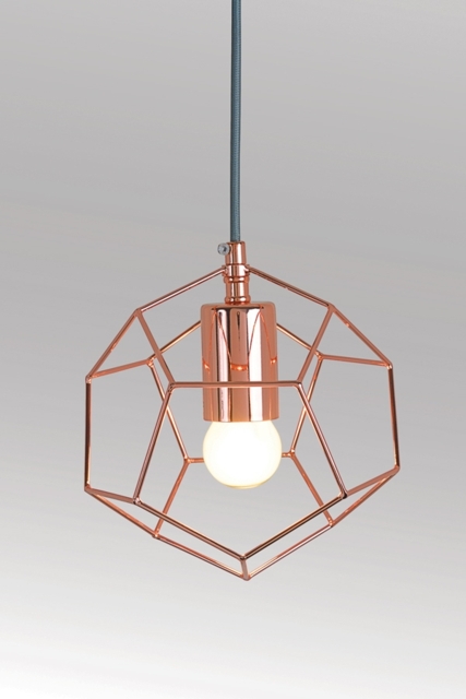 "Kasper Polygon Pendant Light - gft " - image 1