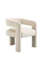 Santini Dining Chair – Chalk - thumbnail 1
