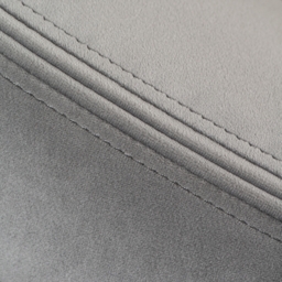 Equinox Six Seat Sofa – Dove Grey – Polished Chrome Base - thumbnail 7