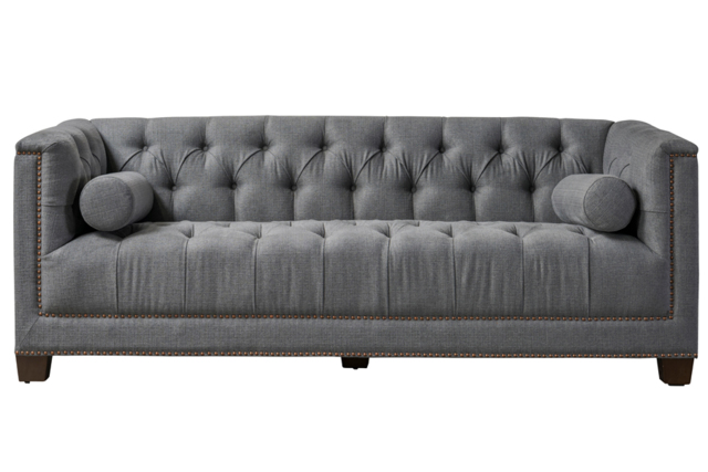 Bankes Three Seat Sofa - Charcoal - image 1