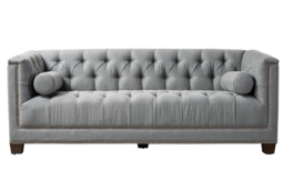 Bankes Three Seat Sofa - Charcoal - thumbnail 1