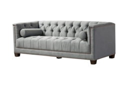 Bankes Three Seat Sofa - Charcoal - thumbnail 4