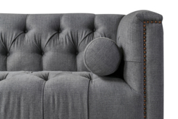 Bankes Three Seat Sofa - Charcoal - thumbnail 4