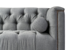Bankes Three Seat Sofa - Charcoal - thumbnail 8
