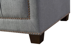 Bankes Three Seat Sofa - Charcoal - thumbnail 6