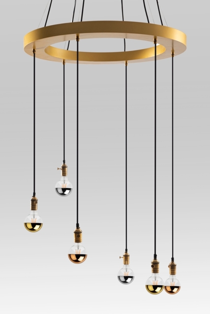 Barrington Chandelier Brass - image 1