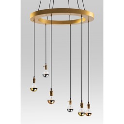 Barrington Chandelier Brass - thumbnail 7
