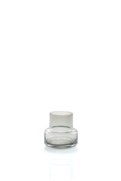 Small Black Glass Vase
