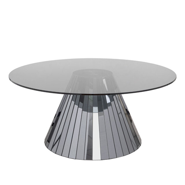 "Emmeline Smoked Mirror Coffee Table " - image 1