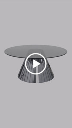 "Emmeline Smoked Mirror Coffee Table " - thumbnail 6