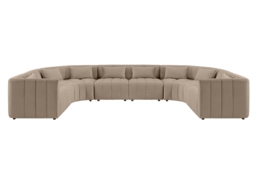 Essen Lounge Suite – Taupe - thumbnail 1