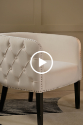 Margonia Tub Chair - Sand White - thumbnail 3