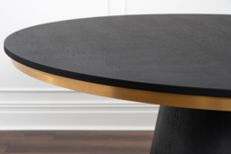 Brewster 6-8 Seat Black Dining Table - thumbnail 4