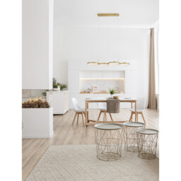 Magnus Bar Pendant Ceiling Light Brass Gold Aluminium LED 41W 230V 2300Lm 3000K - thumbnail 2