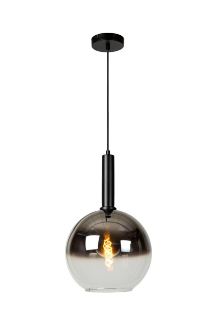Marius Modern Pendant Light - Ø 30cm - 1xE27 - Black - image 1