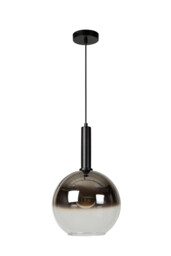 Marius Modern Pendant Light - Ø 30cm - 1xE27 - Black - thumbnail 3