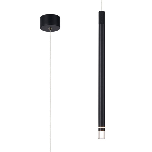 Moana Pendant, 7W LED, 3000K, 400lm, Sand Black, 3yrs Warranty - image 1