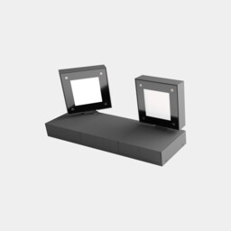 Modis Outdoor Modern Wall Lamp 43cm Grey LED 26.4W CCT 2700-3200-4000K IP66 On-Off - thumbnail 2