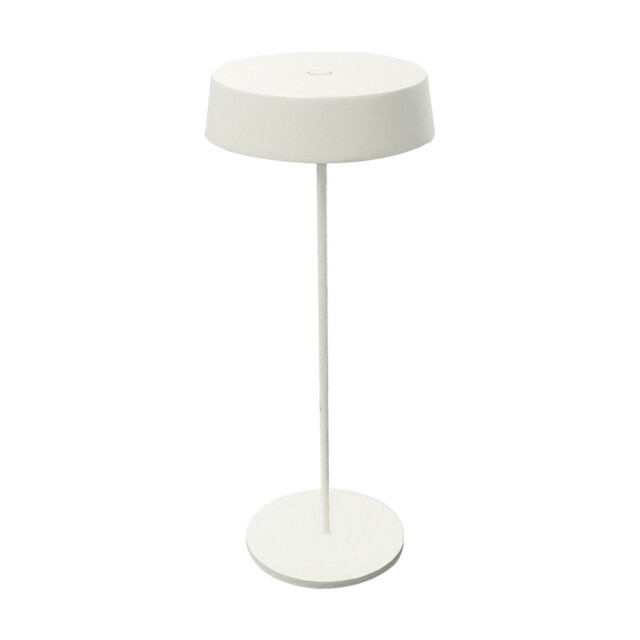 Nivor Outdoor Portable Lamp White Matt LED 3000K IP54 Dimmable - image 1