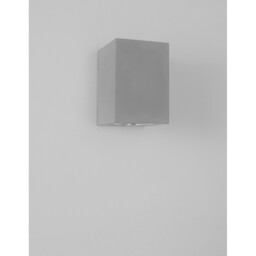 Fuento Outdoor Down Wall Lamp Grey Concrete Glass LED GU10 1x7W IP65 - thumbnail 3