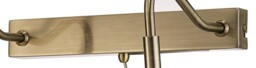 Abacus Picture Wall Lamp Switched 4 Light G9 Antique Brass - thumbnail 5