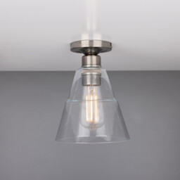 Rigale Flush Fitting, Antique Silver - thumbnail 2