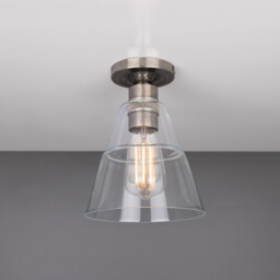 Rigale Flush Fitting, Antique Silver
