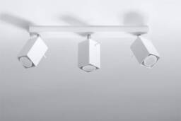 Merida 3 Light Spotlight Bar White, GU10 - thumbnail 3