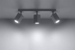 Merida 3 Light Spotlight Bar White, GU10 - thumbnail 5