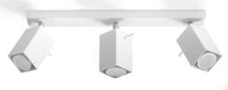 Merida 3 Light Spotlight Bar White, GU10 - thumbnail 1