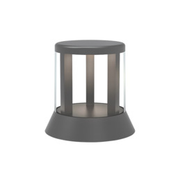 Zambelis Outdoor Pedestal Light Graphite LED 3000K IP65 - thumbnail 1