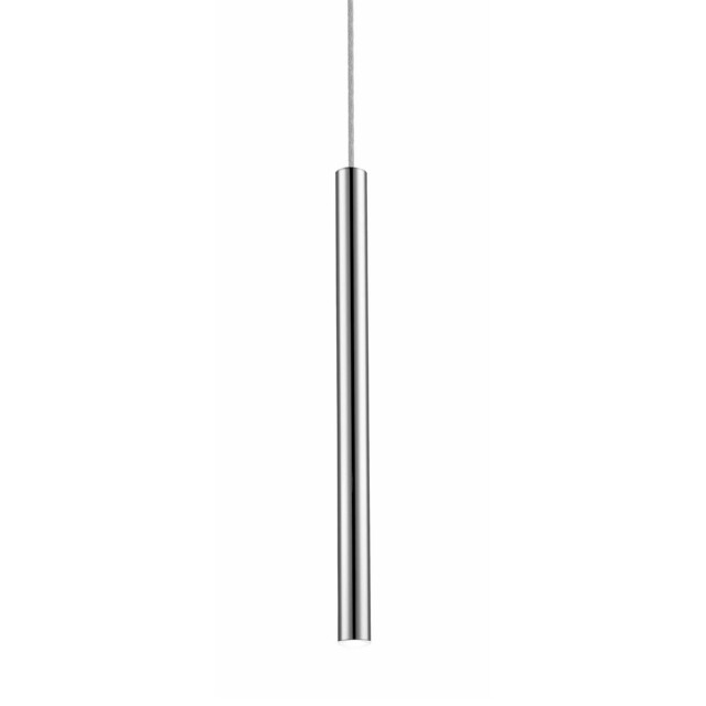 Loya Integrated LED Pendant Ceiling Light, Silver, 450lm 3000K