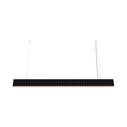 Maytoni Points Bar Pendant Ceiling Light Black Integrated LED 4000K - thumbnail 1