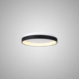 Niseko Ring Ceiling 78cm 58W LED, 3000K, 4700lm, Black, 3yrs Warranty - thumbnail 2