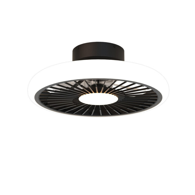 Turbo 55W LED Dimmable Ceiling Light With Built-In 30W DC Reversible Fan, Black, 4100lm, 5yrs Warranty - image 1