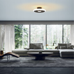 Turbo 55W LED Dimmable Ceiling Light With Built-In 30W DC Reversible Fan, Black, 4100lm, 5yrs Warranty - thumbnail 3