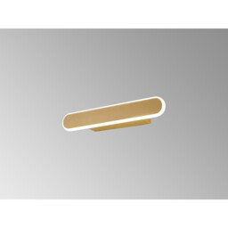 Dunkirk Wall Lamp, 12W LED, 3000K, 568lm, Sand Gold - thumbnail 3