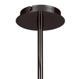 Amel Telescopic Convertible To Semi Flush 4 Light L1/SGU10, Black Chrome - thumbnail 3