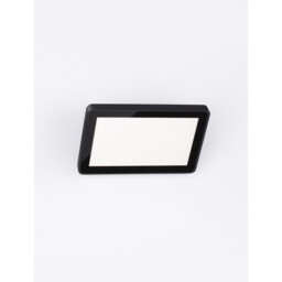Nobu Outdoor Modern Wall Lamp Sandy Black Aluminium, Glass Silicone Gasket LED 15W 496.9Lm 3000K IP65 - thumbnail 5