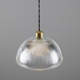 Nova Dome Pendant, Satin Brass - thumbnail 3