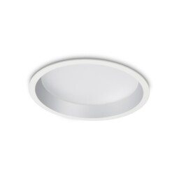 Deep Integrated LED Indoor 30W Recessed Downlight Lamp White 4000K - thumbnail 1