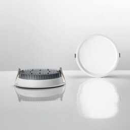 Deep Integrated LED Indoor 30W Recessed Downlight Lamp White 4000K - thumbnail 2