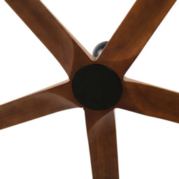 Bigwood XL 5 Blade Ceiling Fan Matt Black, Walnut - thumbnail 5