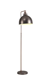 Carmel Adjustable Floor Lamp, 1 x E27, Antique Silver, Copper, White - thumbnail 5