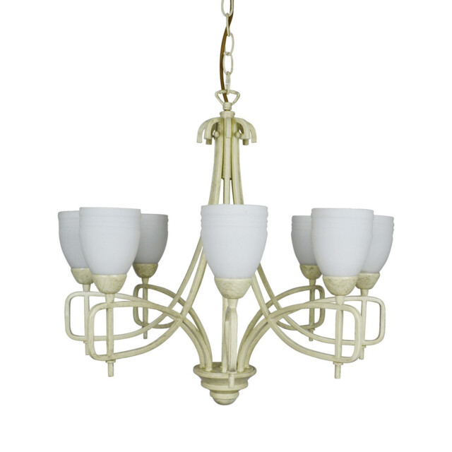 San Marino Pendant 8 Light E14 Cream/French Gold - image 1